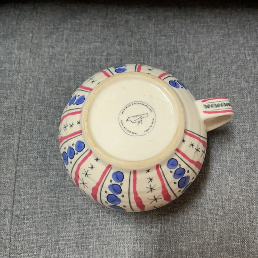Anthropologie Multicolored Mug